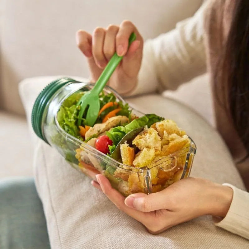 Portable Salad Container